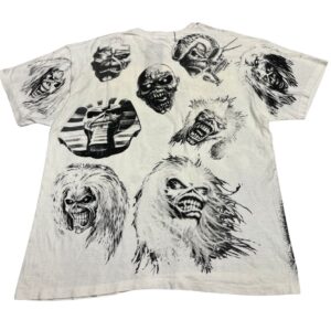 1991 Iron Maiden All Over Print AOP T-Shirt XL Band Tee Single Stitch