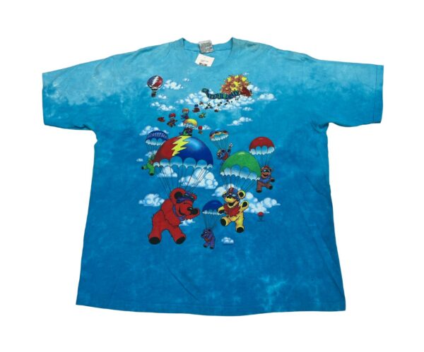 Vintage Deadstock Grateful Dead "Songs Fill The Air" T-Shirt Liquid Blue XL
