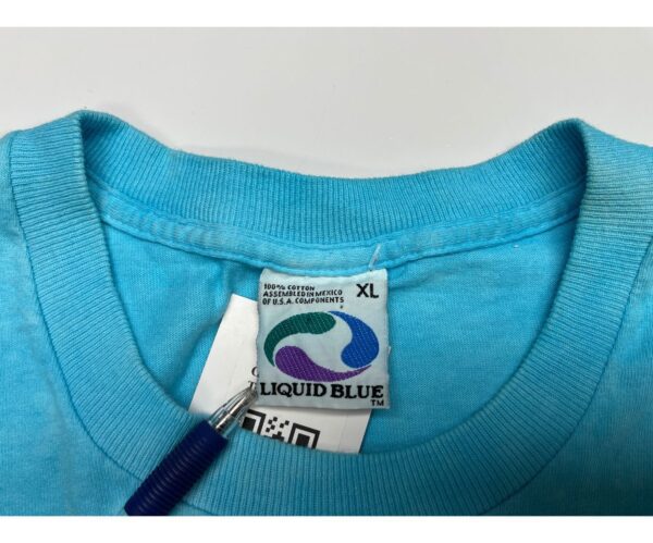 Vintage Deadstock Grateful Dead "Songs Fill The Air" T-Shirt Liquid Blue XL - Image 3