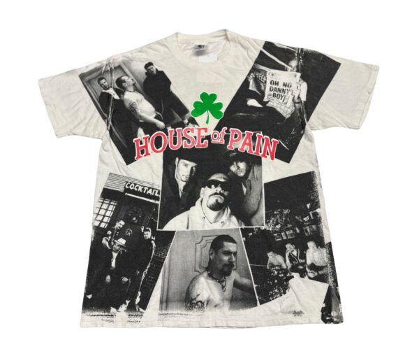90's HOUSE OF PAIN All Over Print T-Shirt XL - Jump Around Era