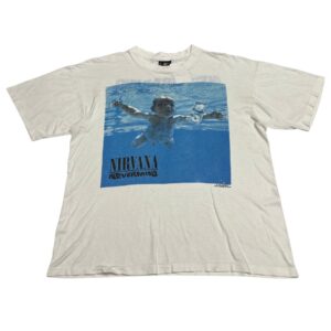 NIRVANA Nevermind XL Single Stitch 90s T-Shirt - Giant Tag - Kurt Cobain
