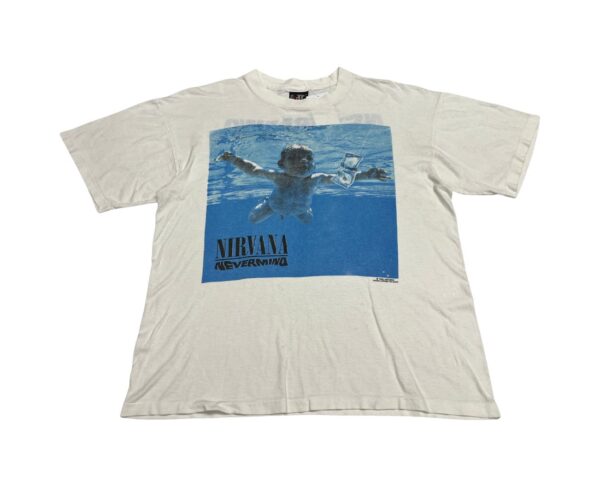 NIRVANA Nevermind XL Single Stitch 90s T-Shirt - Giant Tag - Kurt Cobain