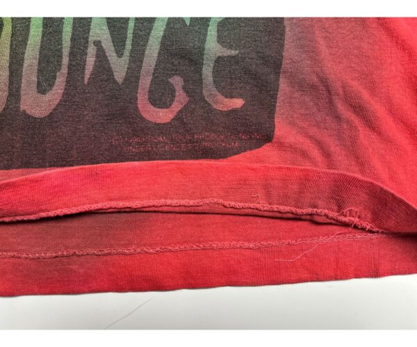 ROLLING STONES Voodoo Lounge 1994 Single Stitch Vintage Tee Overprint Tie Dye XL - Image 4