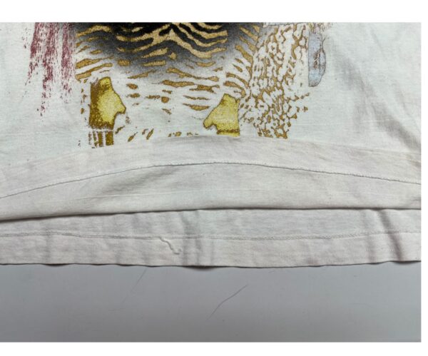 Rare Nirvana In Utero 90s Single Stitched Heart Rape T-Shirt Size XL - Image 5