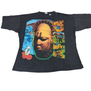 1996 Africa Animals Rap T-Shirt Size XL 90s Hip Hop Nature Tee Very Rare