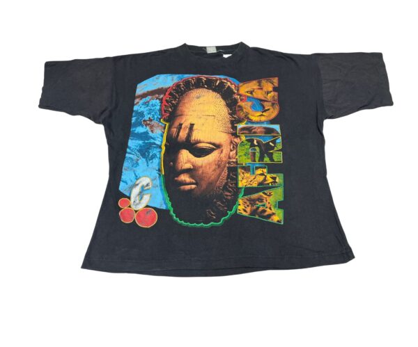 1996 Africa Animals Rap T-Shirt Size XL 90s Hip Hop Nature Tee Very Rare