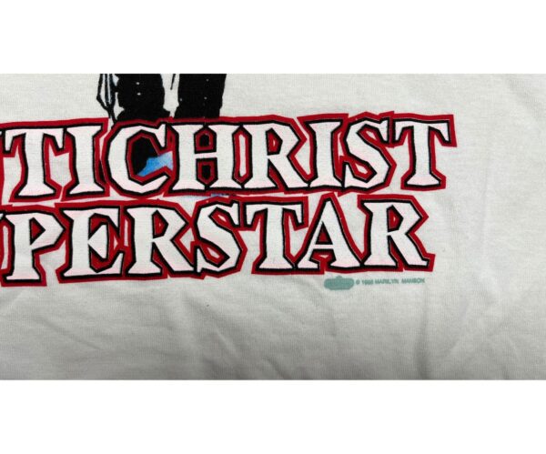 Marilyn Manson 1996 Winterland EARLY Antichrist Superstar Vintage Shirt - Size L - Image 6