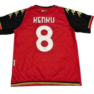 Kappa Venezia FC 2021-22 Fourth Football Jersey Size Medium - Maroon Black Gold