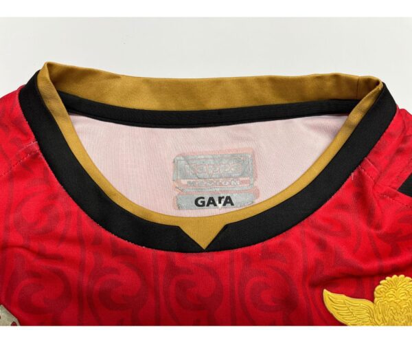 Kappa Venezia FC 2021-22 Fourth Football Jersey Size Medium - Maroon Black Gold - Image 3