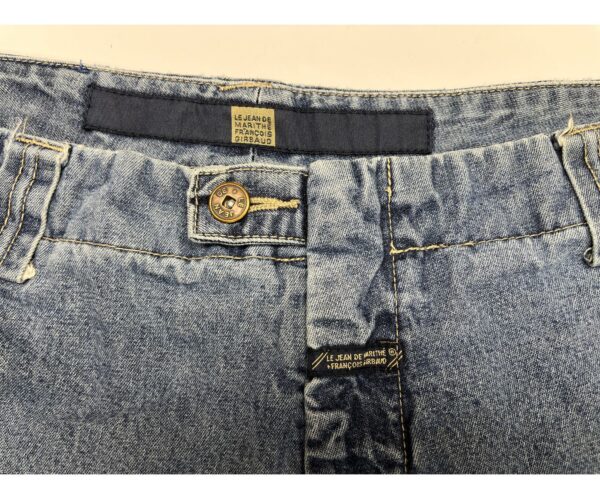 90's LE JEAN DE MARITHE FRANCOIS GIRBAUD 38 W Oversized Punk Goth Jeans - Image 5