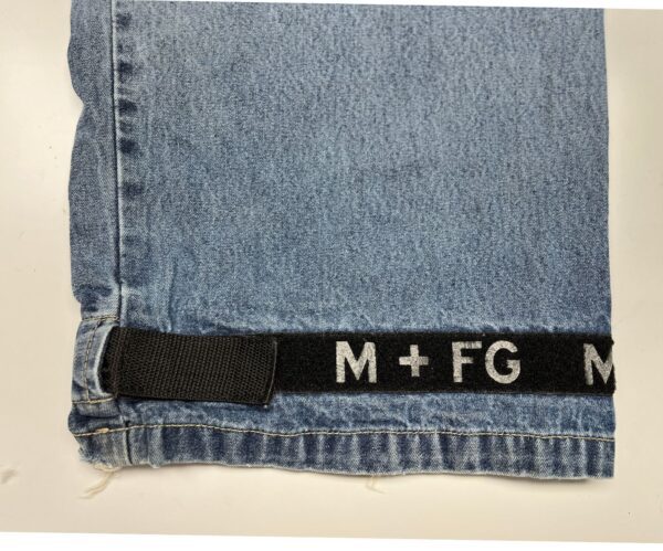 90's LE JEAN DE MARITHE FRANCOIS GIRBAUD 38 W Oversized Punk Goth Jeans - Image 6