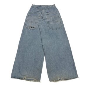 Lee Pipes Jeans W28xL32 High Performance Denim - Vintage Hip Hop Skate Wide Leg