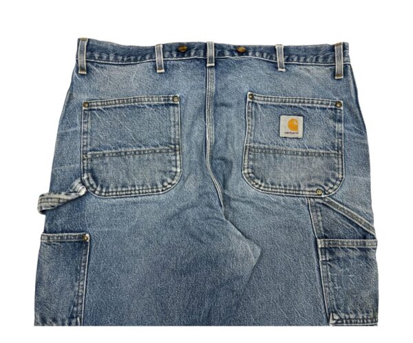 Carhartt USA Carpenter Baggy Cargo Opium Work Pants Size 40x34 - Image 4