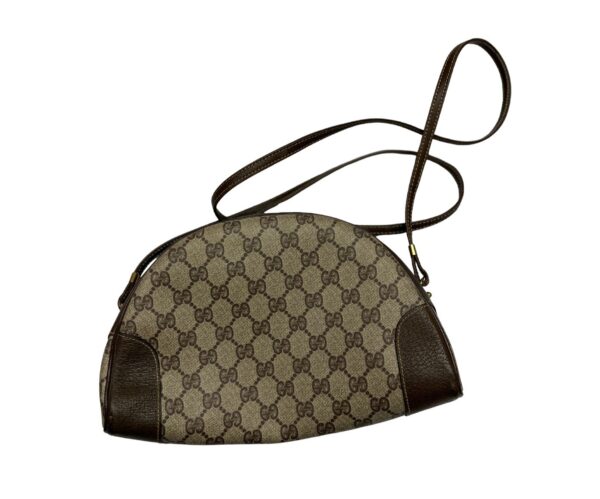 Authenticated Rare Vintage Gucci GG Monogram Canvas Bag Luxury Designer Handbag - Image 2