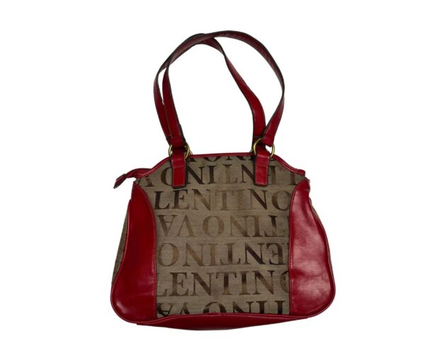 Authentic Valentino Red Leather Shoulder Bag - Luxury Designer Handbag - Image 2