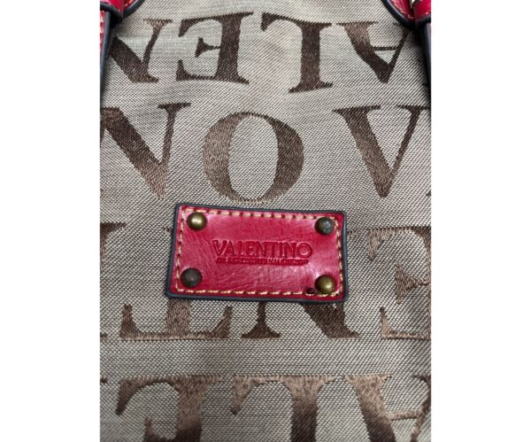 Authentic Valentino Red Leather Shoulder Bag - Luxury Designer Handbag - Image 3