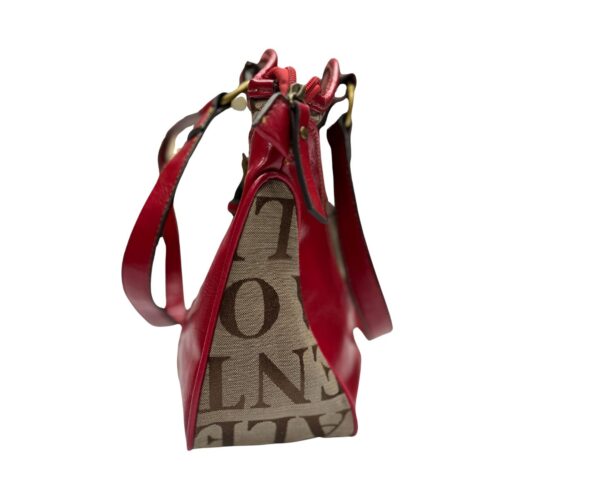 Authentic Valentino Red Leather Shoulder Bag - Luxury Designer Handbag - Image 5