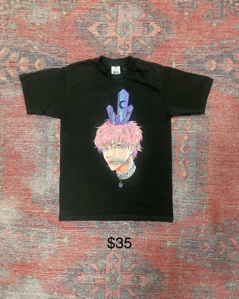 Anime Head Crystal Graphic Tee
