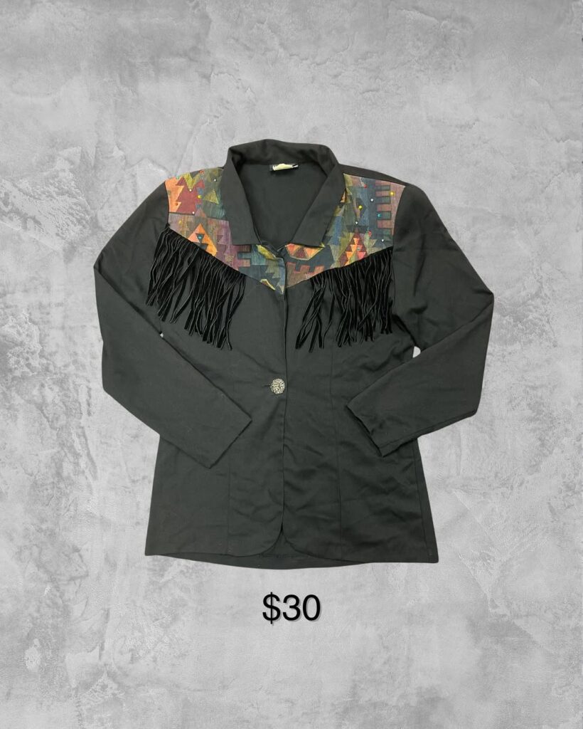 Fringe Western Jacket $30