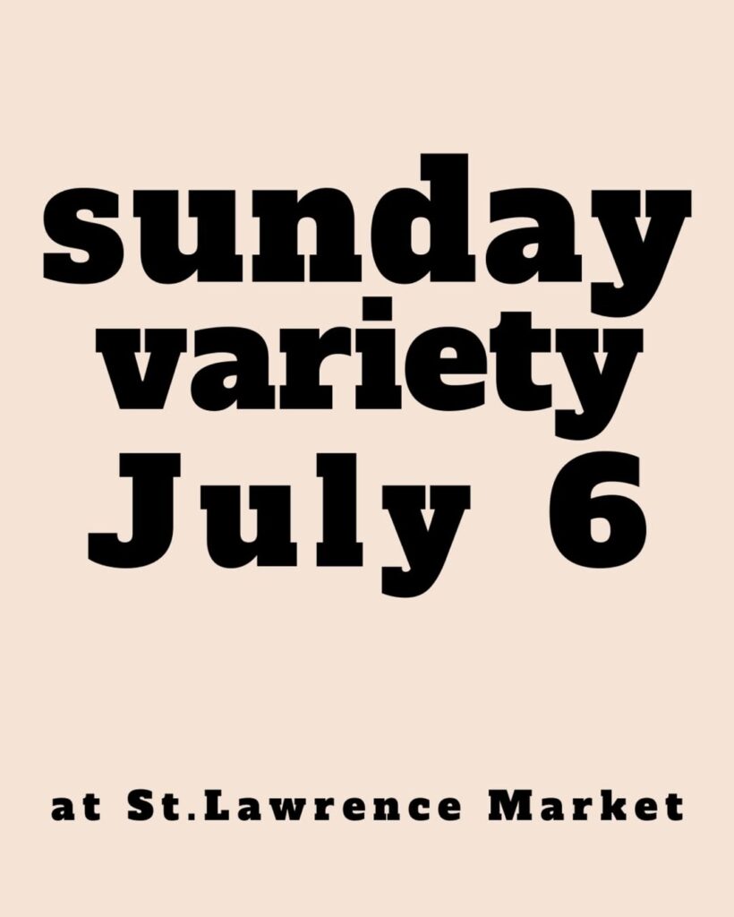 Sunday variety July 6 logo