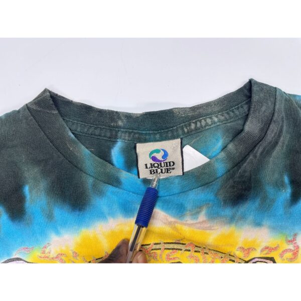 90s Grateful Dead Chinese New Year T Shirt XL Bohorquez Art - Image 3