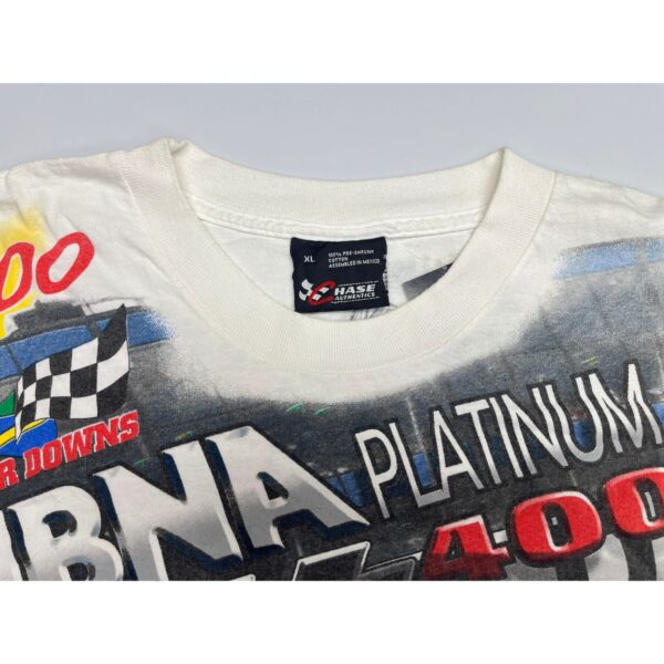 2000 Nascar dover downs mbna platinum 400 racing AOP t shirt xl - Image 5