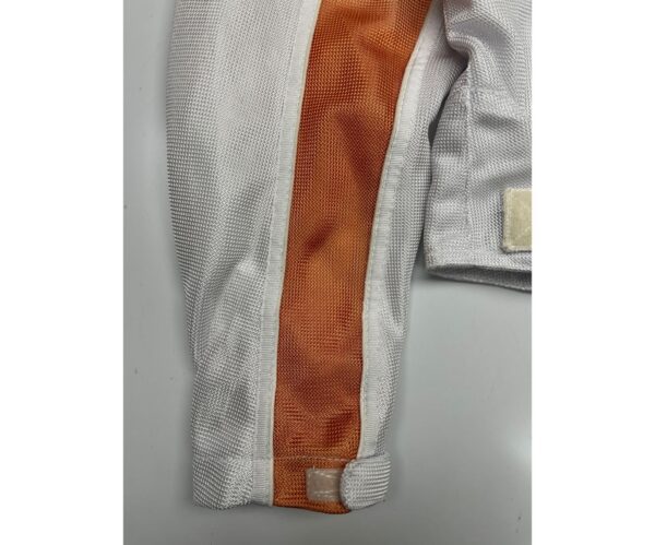 Harley Davidson Riding Jacket XL White Orange Mesh Discontinued Style - Image 6