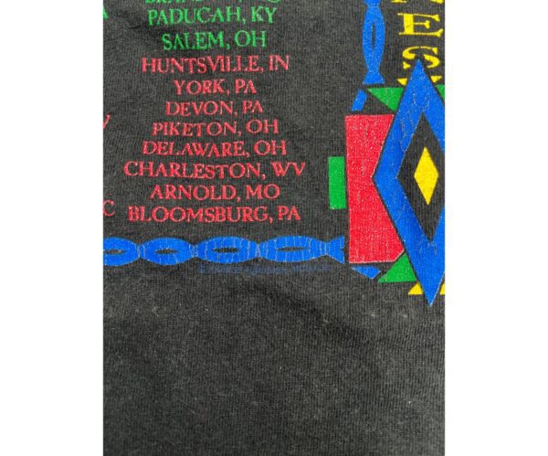 1993 George Jones High Tech Redneck Tour T Shirt XL Country Music - Image 6