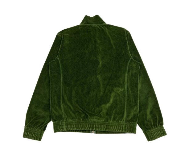 Champion Mens High Neck Full Zip Sweatshirt Green Size Small - Image 2