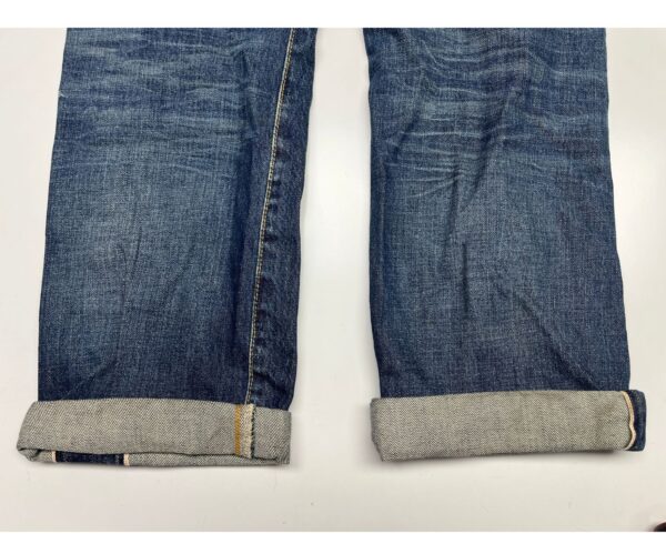 Vintage Repro 60s 70s LEVIS Turkey Made Rindem Big E Redline Blue Size 34 - Image 6