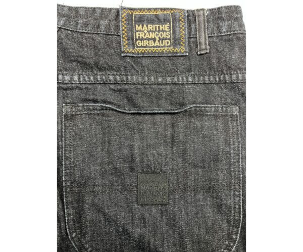 Marithe Francois Girbaud Archive Denim Baggy Shorts Size 42 - Image 5