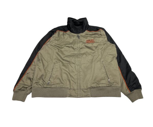 Harley Davidson Men's REVERSIBLE Jacket & Vest Removable Sleeves 2XL