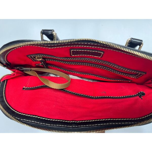 DOONEY & Bourke Toni Ostrich Satchel Bag - Image 6