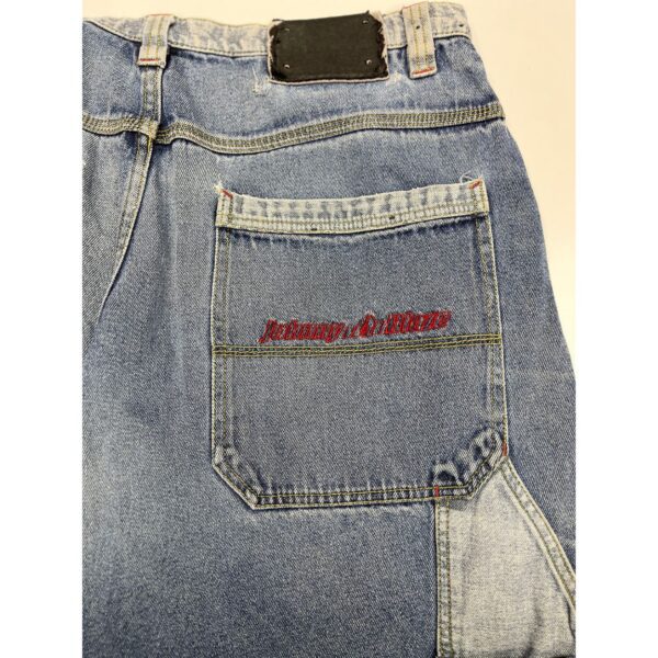 Johnny Blaze Denim Shorts 1990s Mens Size 36 - Image 3