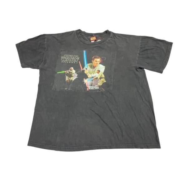 1999 Star Wars Episode 1 Jedi vs Sith Movie Promo Tee - XL
