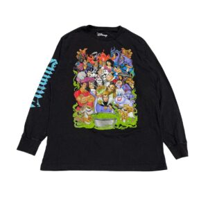Disney Villains Black Long Sleeve Tee - Size L