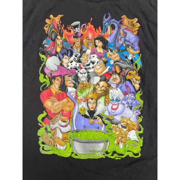 Disney Villains Black Long Sleeve Tee - Size L - Image 3