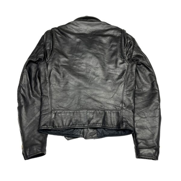 Rare Vintage 80s Excelled Classic Perfecto Leather Jacket - Made in USA - Image 2