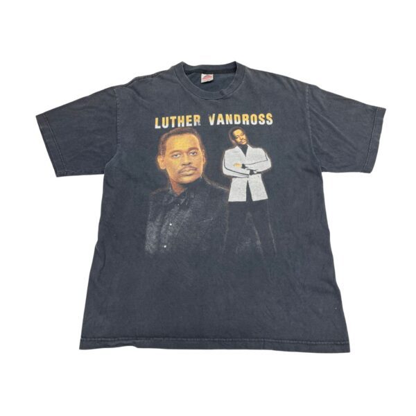Rare Vintage Luther Vandross 2000 Tour T-Shirt Size XL