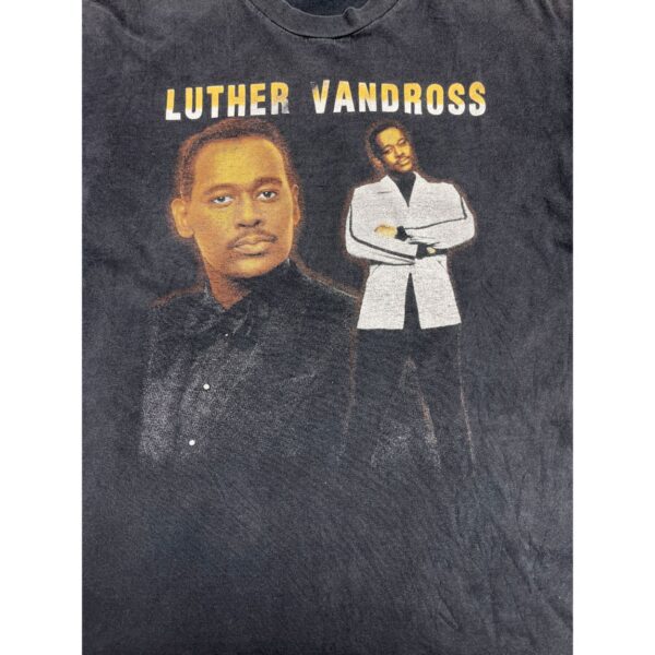 Rare Vintage Luther Vandross 2000 Tour T-Shirt Size XL - Image 3