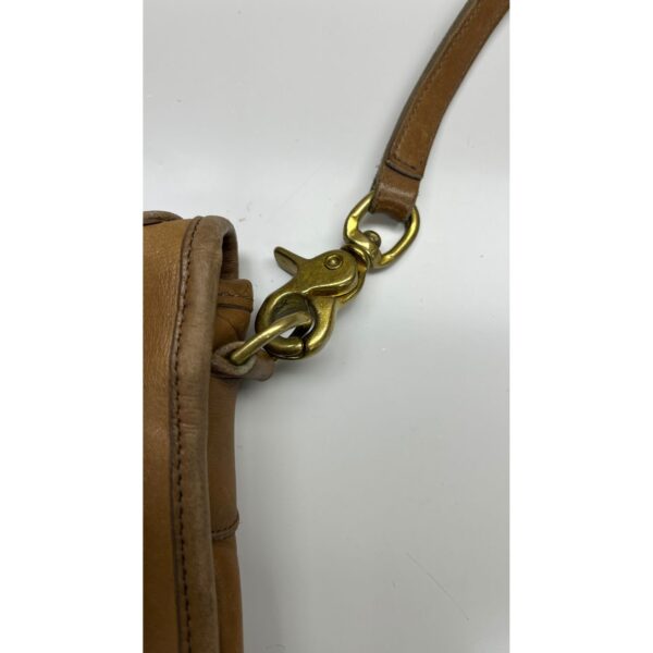 Vintage Coach NYC Station Bag Tabac Leather - Authentic - Image 5