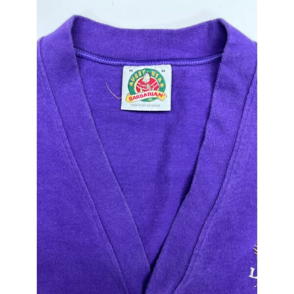 Rare Barbarian Laurier Rugby Cardigan Sweater Size M - Made in Canada - Image 3