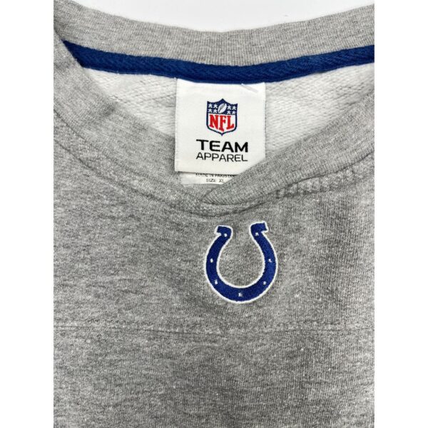 RARE! Vintage Indianapolis Colts NFL Team Apparel Sweatshirt Size XL Light Wear - Image 3