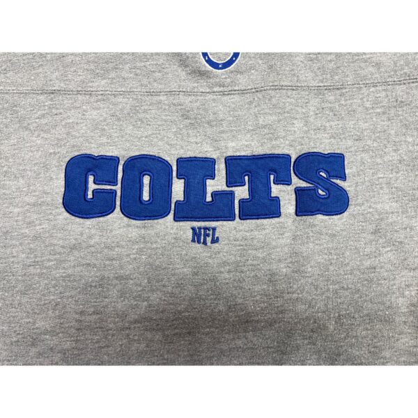 RARE! Vintage Indianapolis Colts NFL Team Apparel Sweatshirt Size XL Light Wear - Image 4
