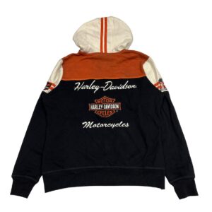 Harley-Davidson Women's 2XL Full Zip Hoodie - Authentic Motorcycle Apparel
