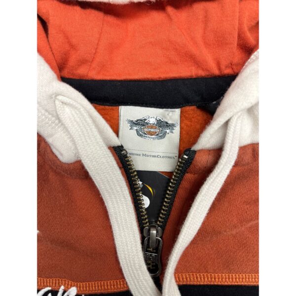 Harley-Davidson Women's 2XL Full Zip Hoodie - Authentic Motorcycle Apparel - Image 4