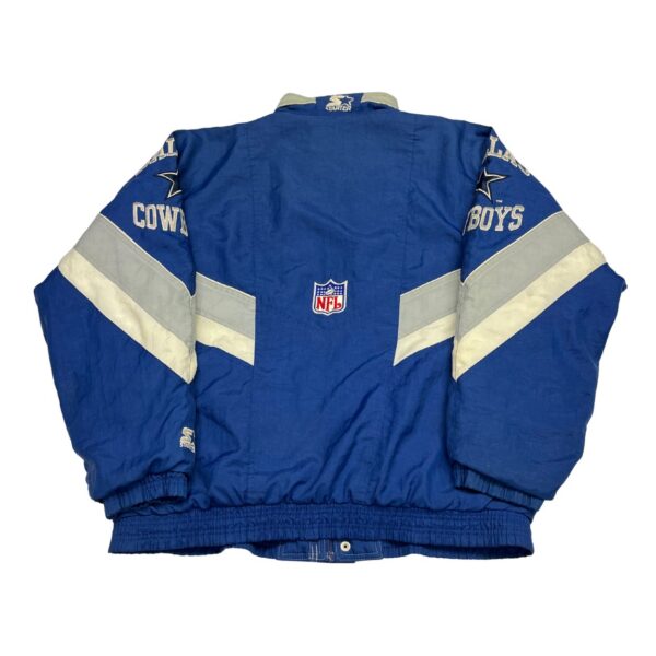 Starter Pro Line Dallas Cowboys Puffer Jacket - Men's Size L - Image 2