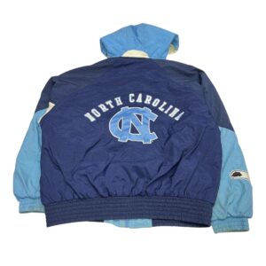 Vintage 90s Y2K Nike North Carolina Tar Heels Embroidered Puffer Jacket Size XL