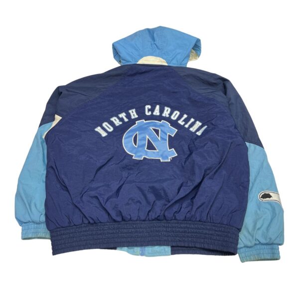 Vintage 90s Y2K Nike North Carolina Tar Heels Embroidered Puffer Jacket Size XL - Image 2