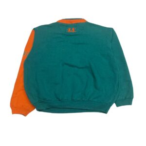 LOGO ATHLETIC NFL Miami Dolphins Vintage Cropped Crewneck Sweatshirt - Size L